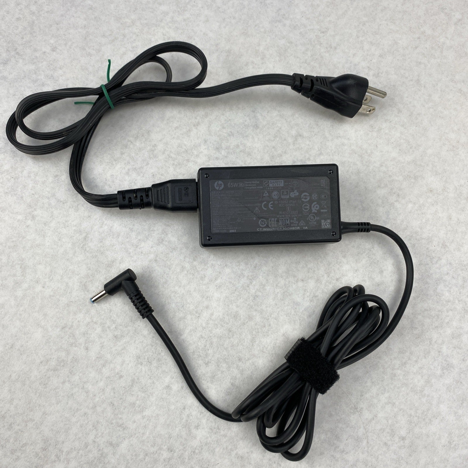 HP TPN-CA16 65W 19.5V 3.33A Blue Tip Barrel Laptop AC Adapter (Lot of 10)1
