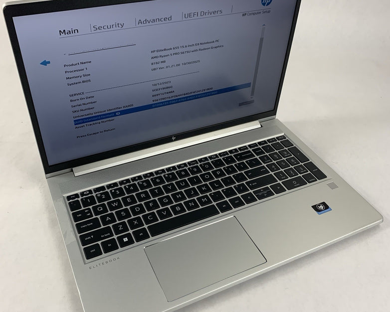HP EliteBook 655 G9 15.6" AMD Ryzen 5 Pro 5675U 2.3GHz 8GB RAM No SSD/OS/AC Dent