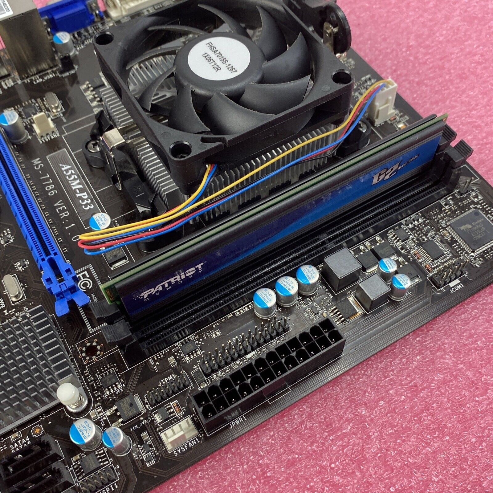 MSI A55M-P33 MS-7786 Motherboard Intel AMD A4-3400 2.7GHz 4GB RAM w/ Sheild