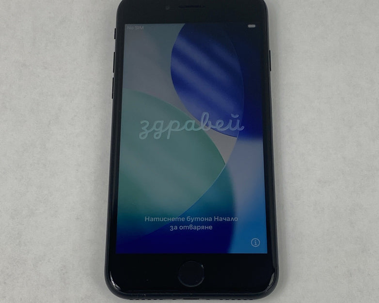 Apple iPhone SE 2nd Gen A2275 64GB Unlocked 4.7" Black IOS 26.5 -Service Battery