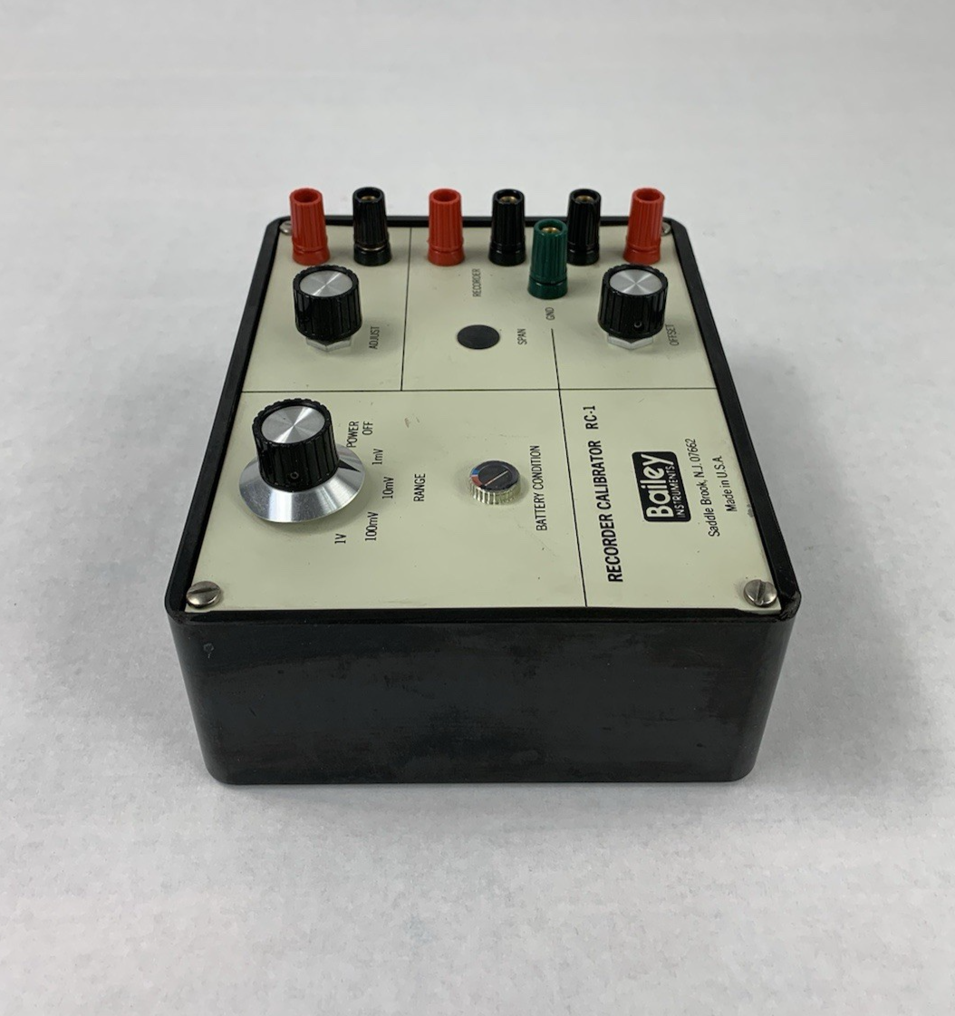 Bailey Instruments RC-1M Recorder Calibrator 1mV-1V Bailey RC1M Calibrator