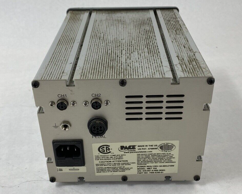 Pace MBT 350 Multi-Channel Soldering Station 120V 50-60Hz 210w Power Tested