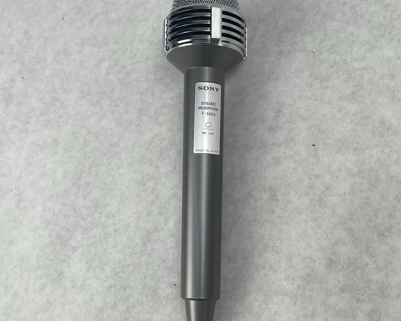 Sony Model F-500/ 500A/ 500S Dynamic Microphone Service Manual
