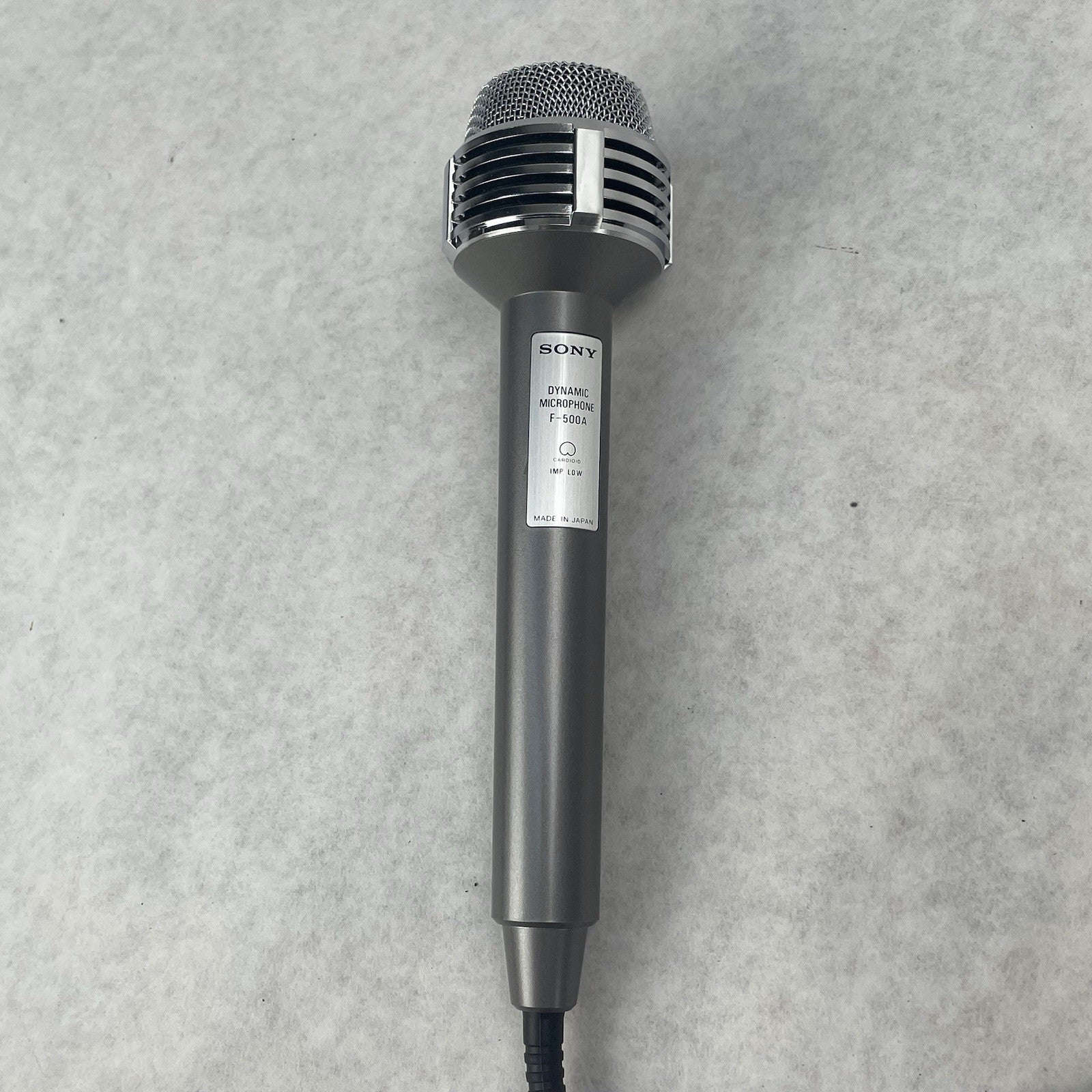 Sony Model F-500/ 500A/ 500S Dynamic Microphone Service Manual6