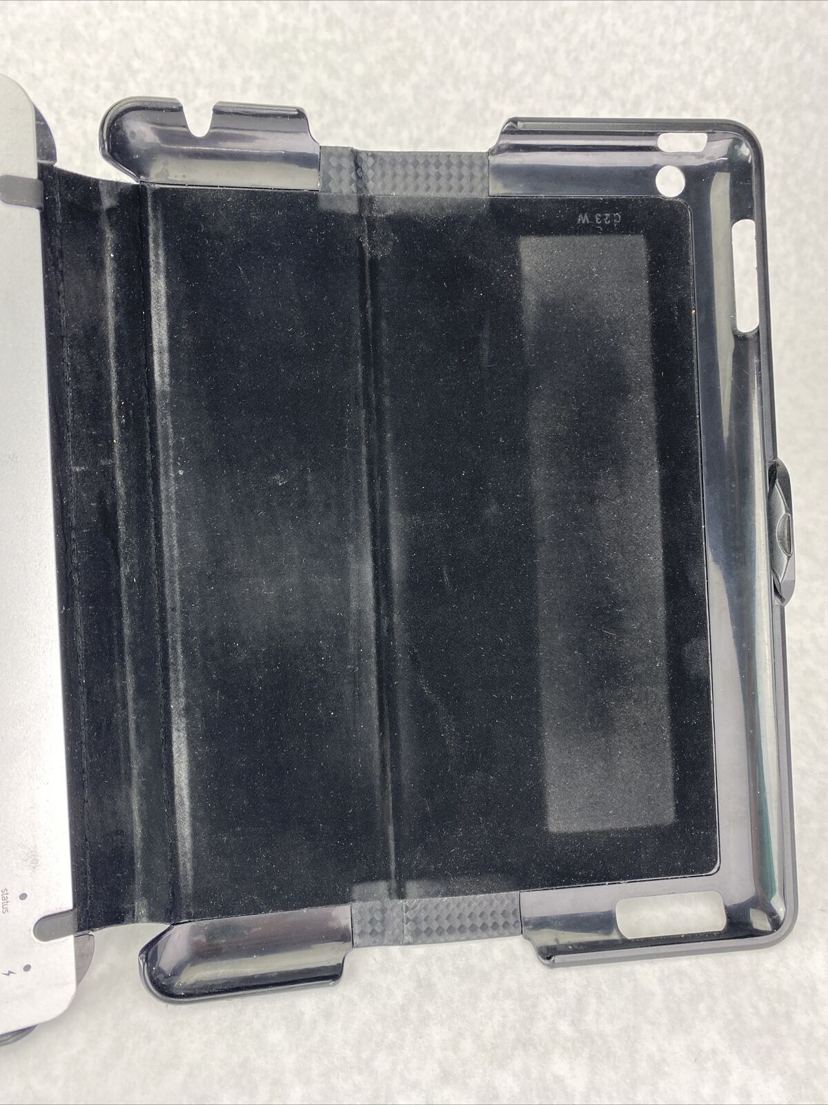Zagg Folio Bluetooth Keyboard for iPad 2nd/ 3rd/4th Gen Carbon Fiber Black