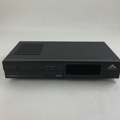 ComStream DR200 Audio Broadcast Receiver Powers On Missing Smart Card and Dish