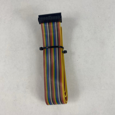 24 Pin 4ft Multi Coloured Flat Ribbon Cable Wire Lot of 4