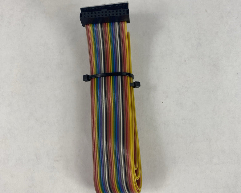 24 Pin 4ft Multi Coloured Flat Ribbon Cable Wire Lot of 4