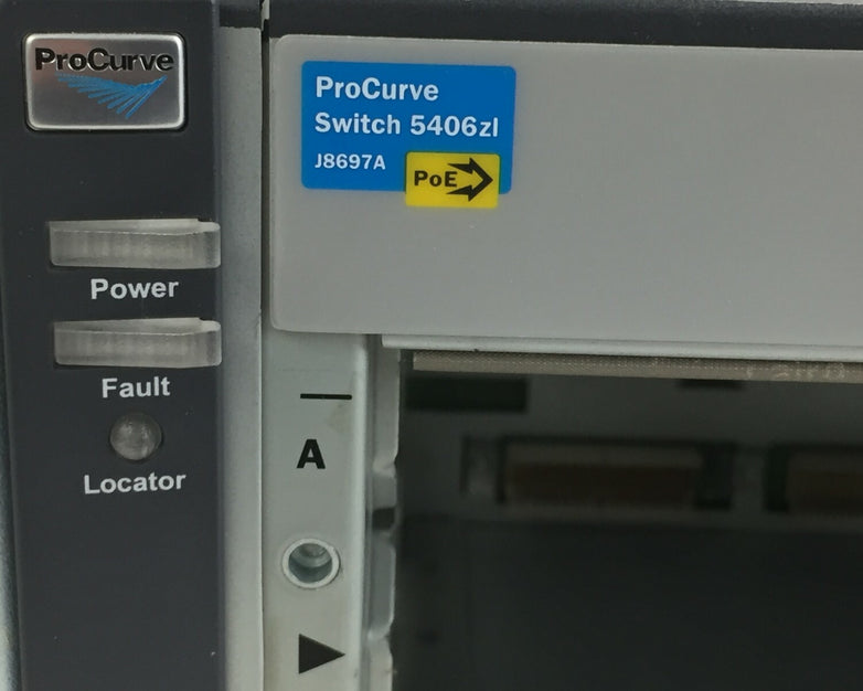 HP ProCurve J8697A 5406zl Managed Switch Chassis Only