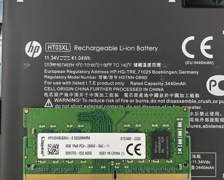 HP 255 G7 15.6" Ryzen 3 2200U 2.50 GHz 8 GB RAM No SSD/AC/OS