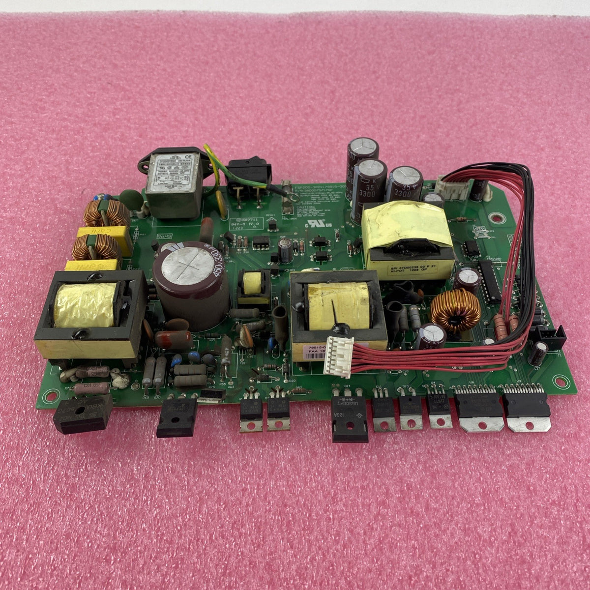 Zebra FSP200-3P01 Power Supply Board for ZM400 Printer - Tested Lot of 24