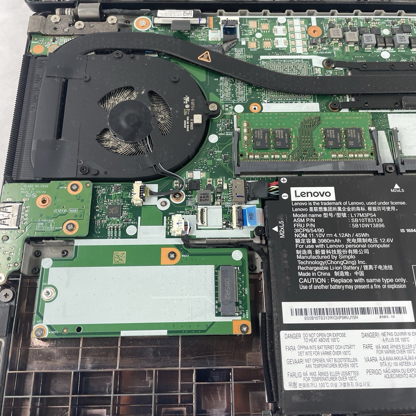 Lenovo ThinkPad L14 Gen 1 14" i5-10210U 1.60 GHz 8 GB RAM No SSD/OS/AC17