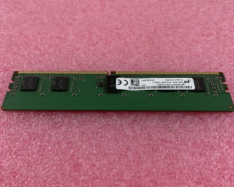 Micron 4GB 1RX8 PC4-2400T-RDB-11 MTA9ASF51272PZ-2G3B1II DDR4 RAM Memory