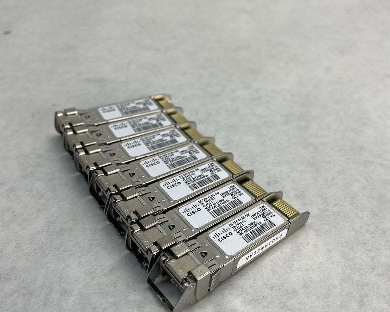 Cisco DS-SFP-FC8G-SW Transceivers Lot Of 7