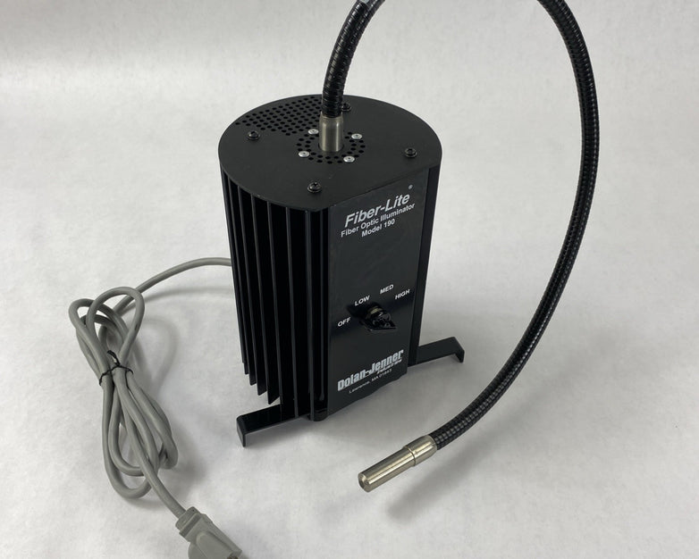 Dolan Jenner Fiber-Lite 190 Fiber Optic Illuminator w/ Gooseneck Light