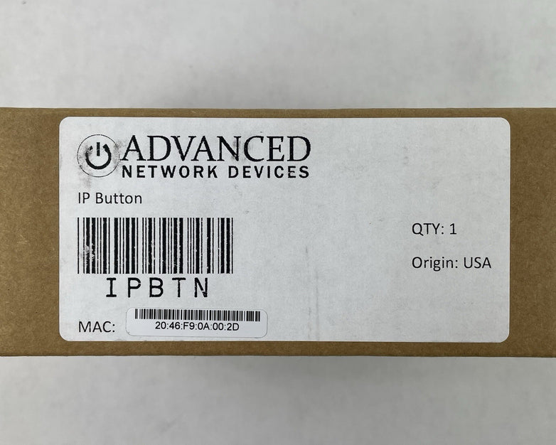 Advanced Network Devices Smart IP Panic Button IPBTN-DIS - Untested