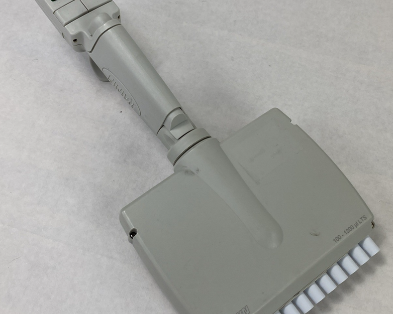 Rainin EDP3-Plus 100-1200 uL LTS 12-Channel Digital Pipette No Battery Untested