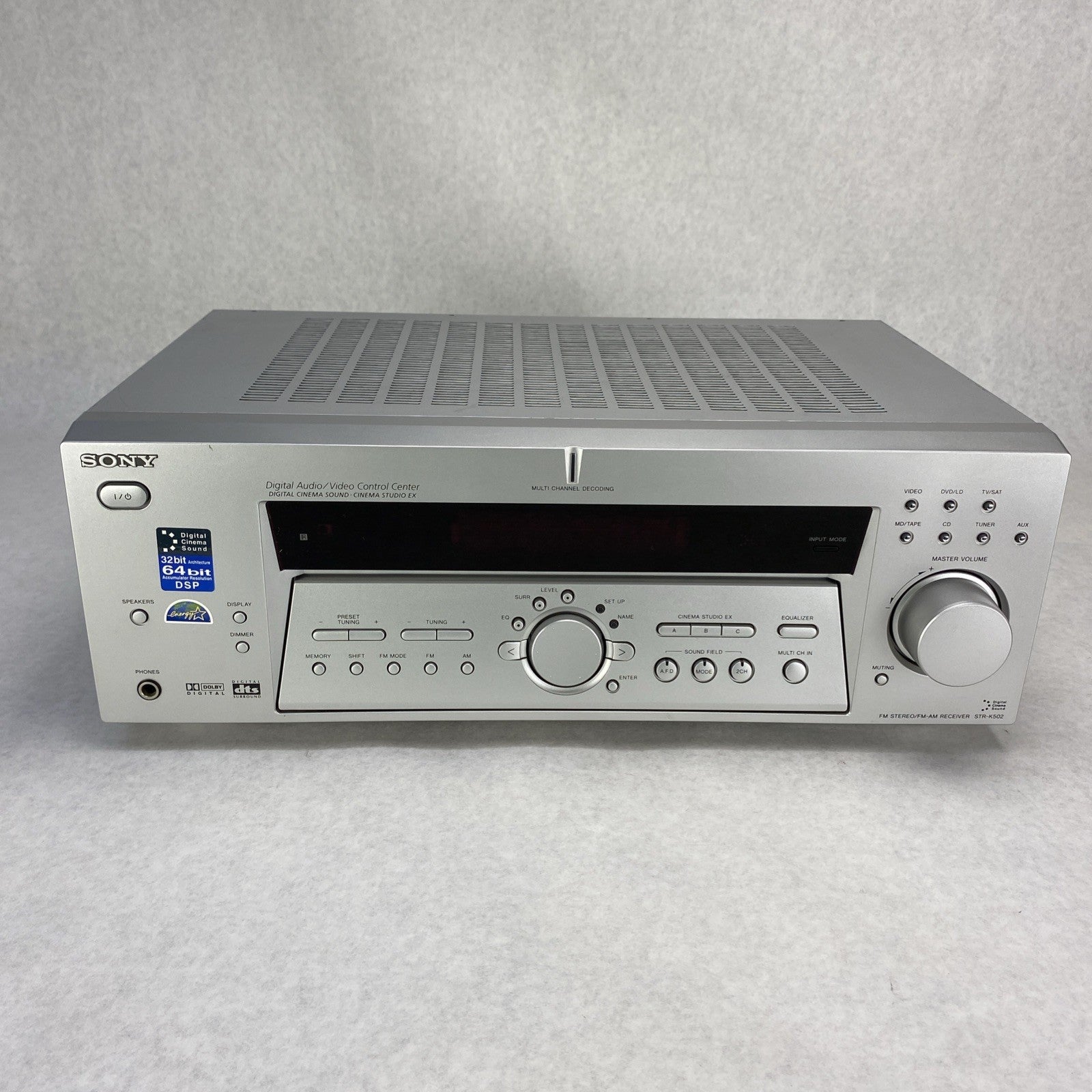 Sony STR-K502 FM Stereo AM/FM Receiver Stereo System No Remote