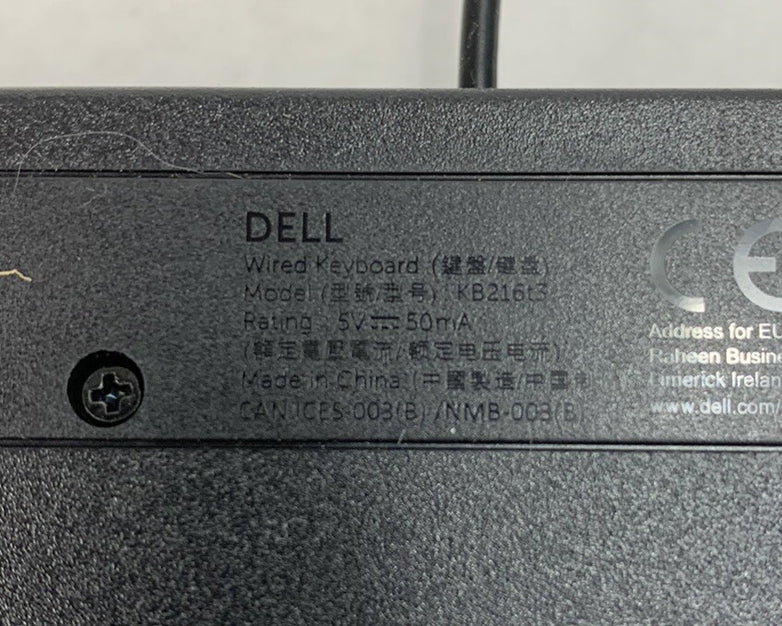 Dell KB216t3 Wired USB Keyboard (Lot of 4)
