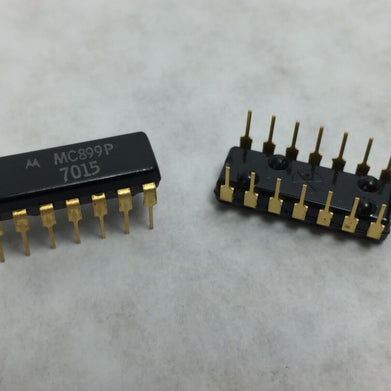 Motorola MC899P 14 Pin Gold Dip IC (Lot of 5)
