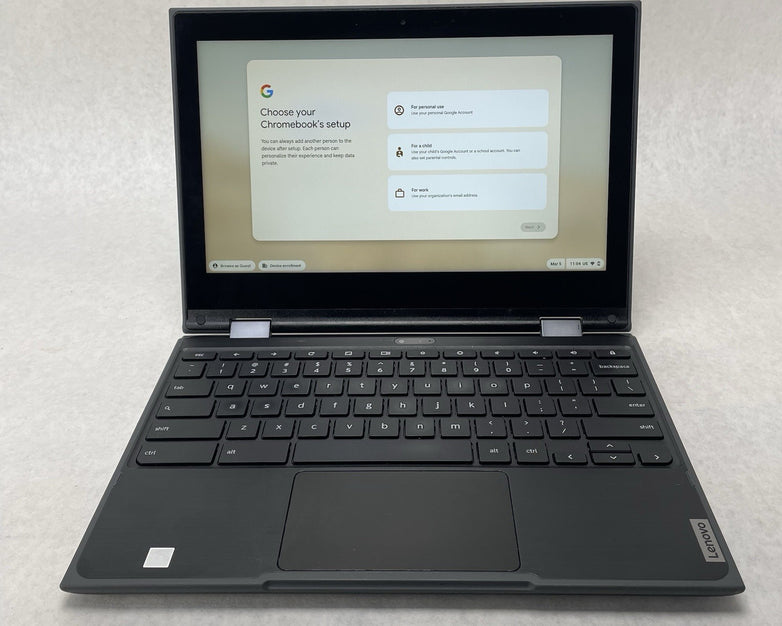 Lenovo 300e ChromeBook 2nd Gen 81MB 11.6" Celeron N4020 1.10 GHz 4 GB RAM 16 GB
