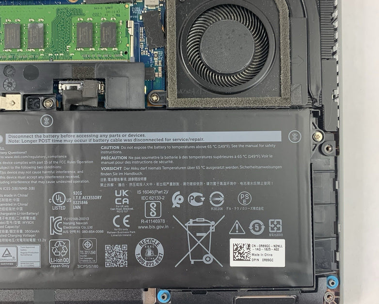 Dell Latitude 5420 14" Laptop  i7-1165G7 2.8 GHz 8 GB RAM No OS/SSD/AC