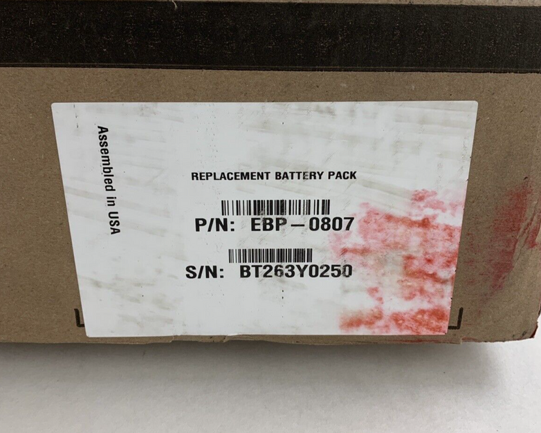 Eaton EBP-0807 Replacement Battery Pack Old Stock MFG 02/2024 Recharge 12/2024