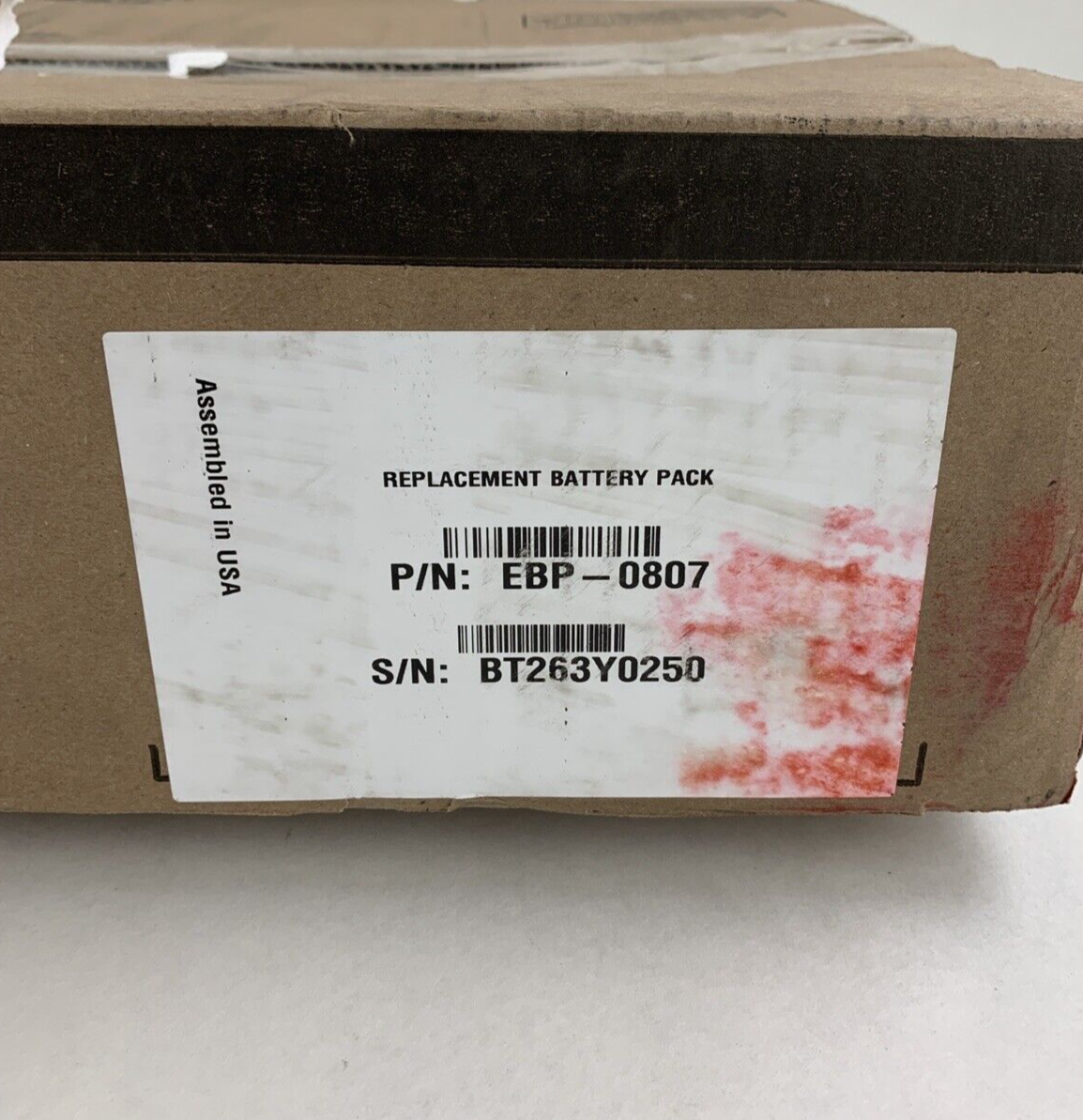 Eaton EBP-0807 Replacement Battery Pack Old Stock MFG 02/2024 Recharge 12/2024