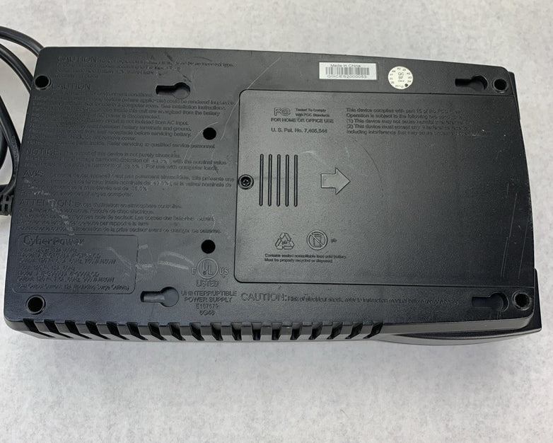 Cyberpower 750VA AVR Intelligent LCD UPS Battery Backup System - Tested
