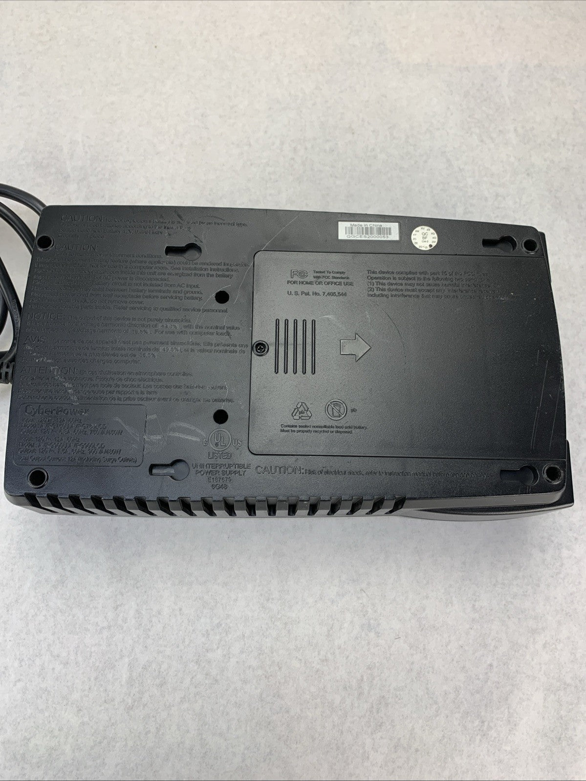 Cyberpower 750VA AVR Intelligent LCD UPS Battery Backup System - Tested3