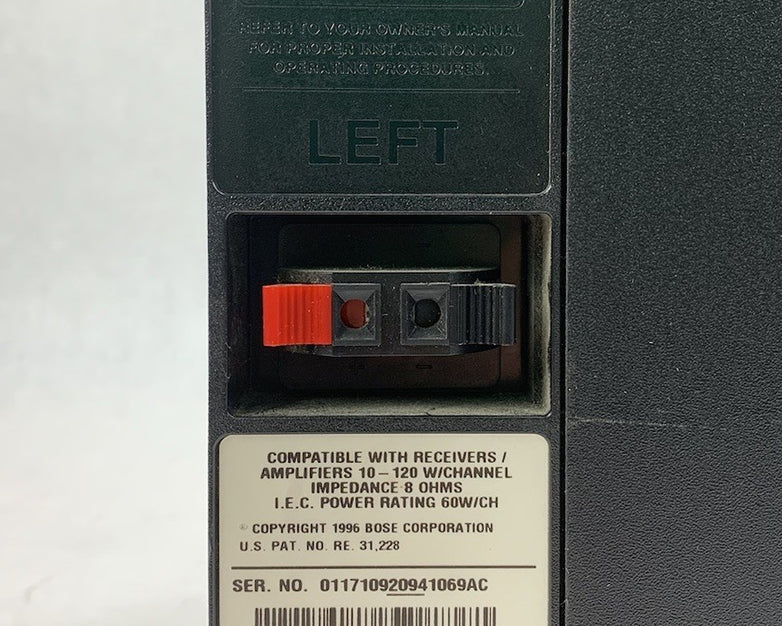 Bose 201 Series IV Left Shelf Speaker