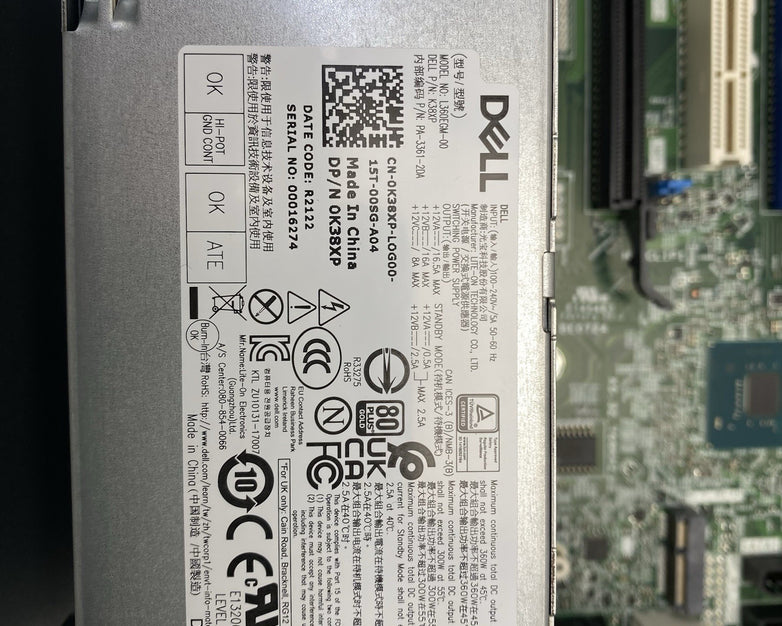 Dell OptiPlex XE3 MT Intel Core i7-8700 3.2GHz 1x8GB RAM No HDD No OS