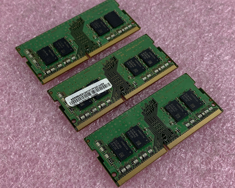 Samsung M471A1K43DB1-CTD 8 GB PC4-2666V-SA1-11 SODIMM Laptop Memory Lot of 3