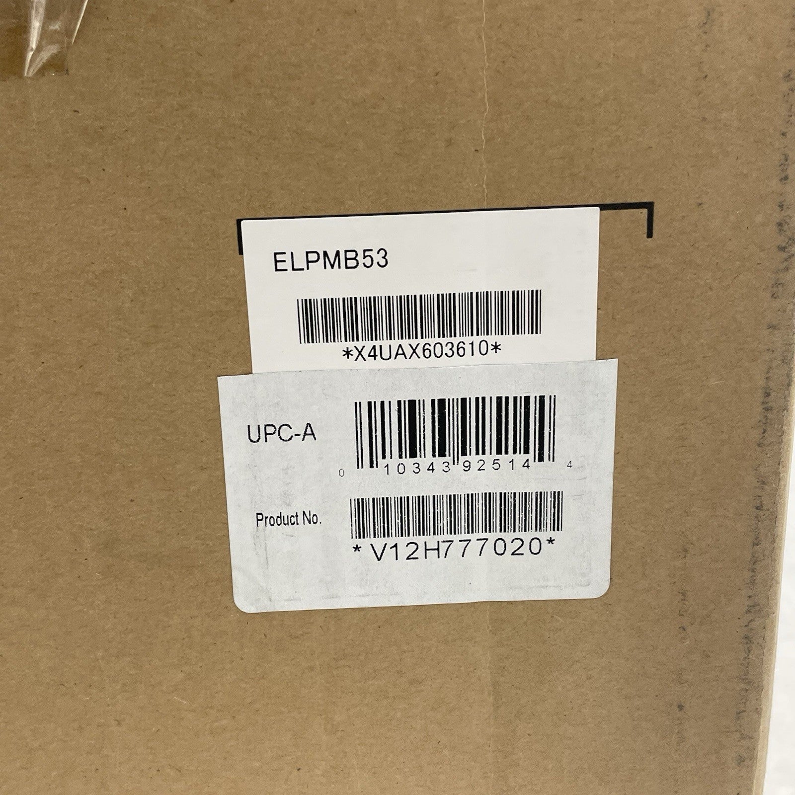 Epson ELPMB53 Ultra-Short Throw Wall Mount Setting Plate Open Box2
