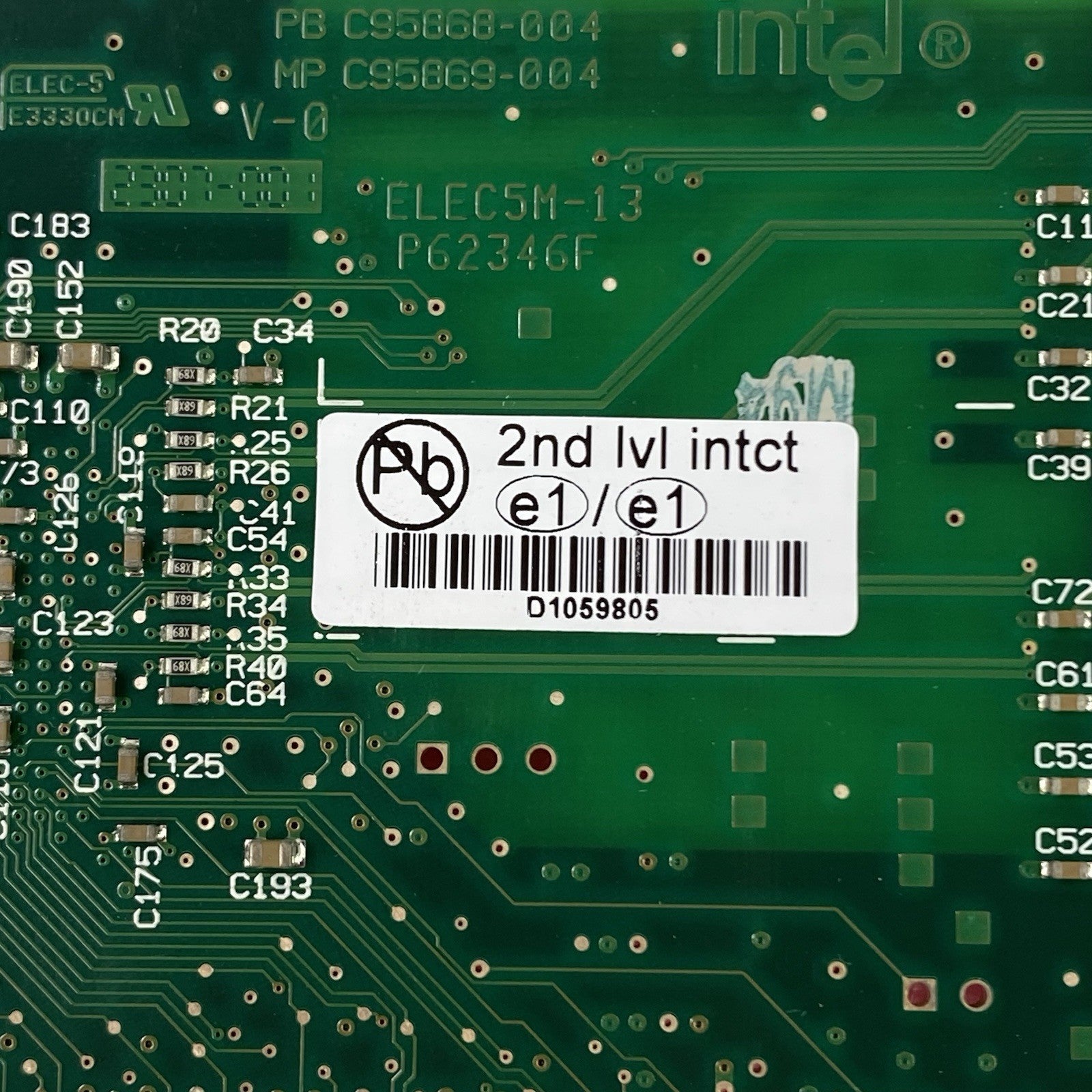 IBM P/N: 03N5298 Dual-Port PCIe Ethernet Network Adapter10