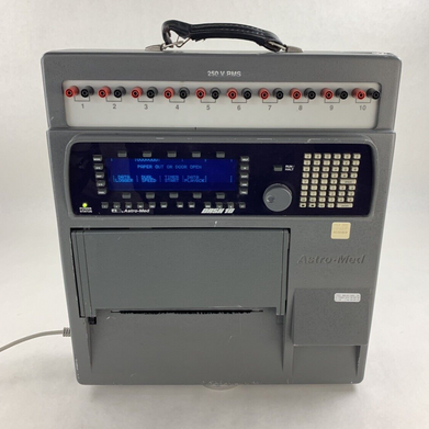 Astro-Med Dash 10 250v RMS Data Logger Powers On