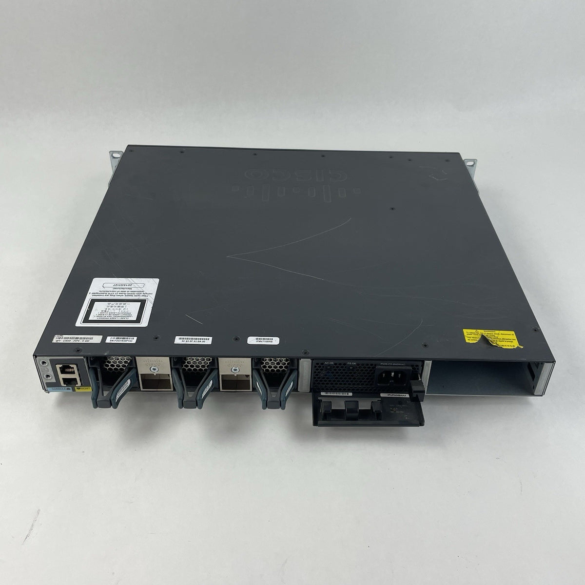 Cisco Catalyst WS-C3650-24PS-S V02 24-Port PoE+ 4x1G  1x PSU AC Tested & Reset7