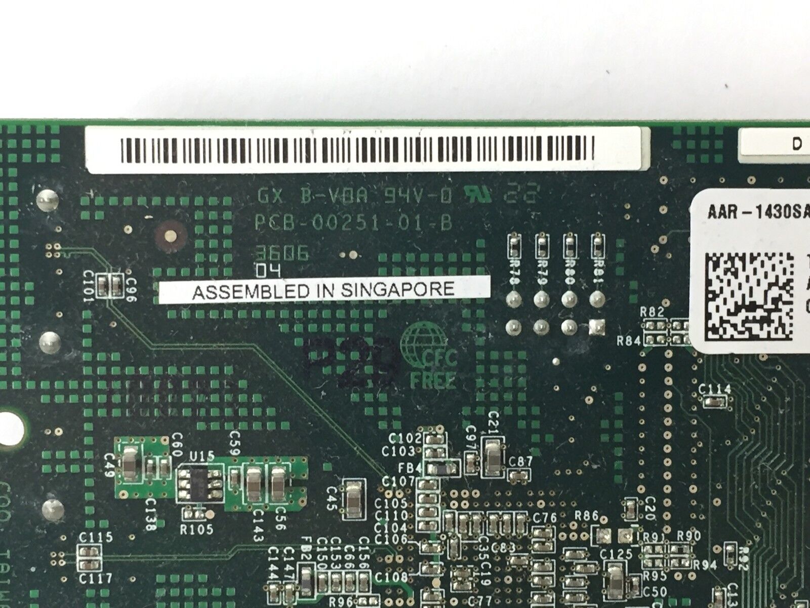 Adaptec AAR-1430SA Raid SATA II PCI 4 Ports