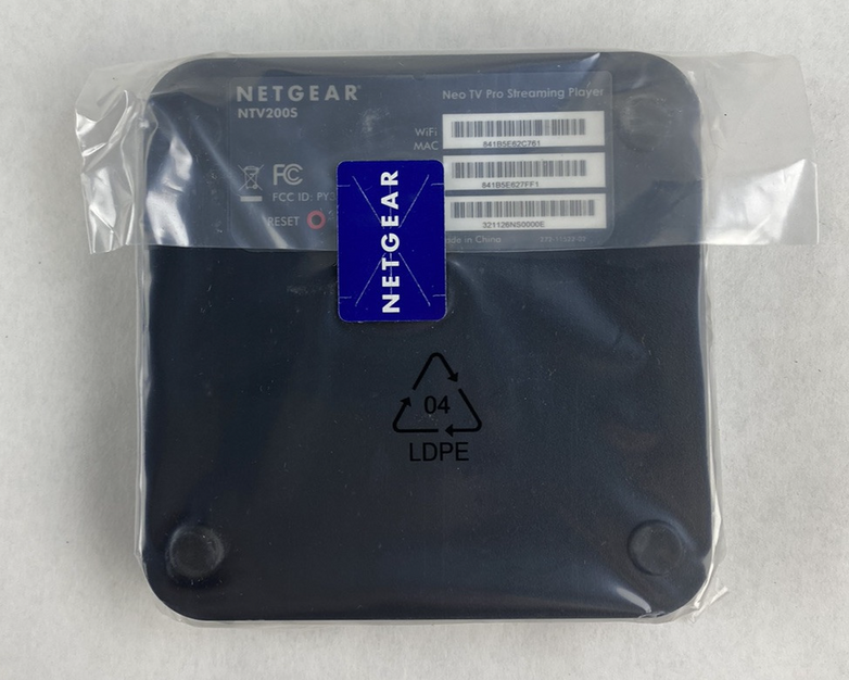 Netgear NeoTV NTV200S Streaming Player Open Box New