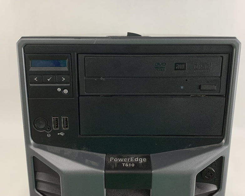 Dell PowerEdge T610 Server 2x Intel Xeon E5620 2.4GHz 16GB RAM No OS/HDD