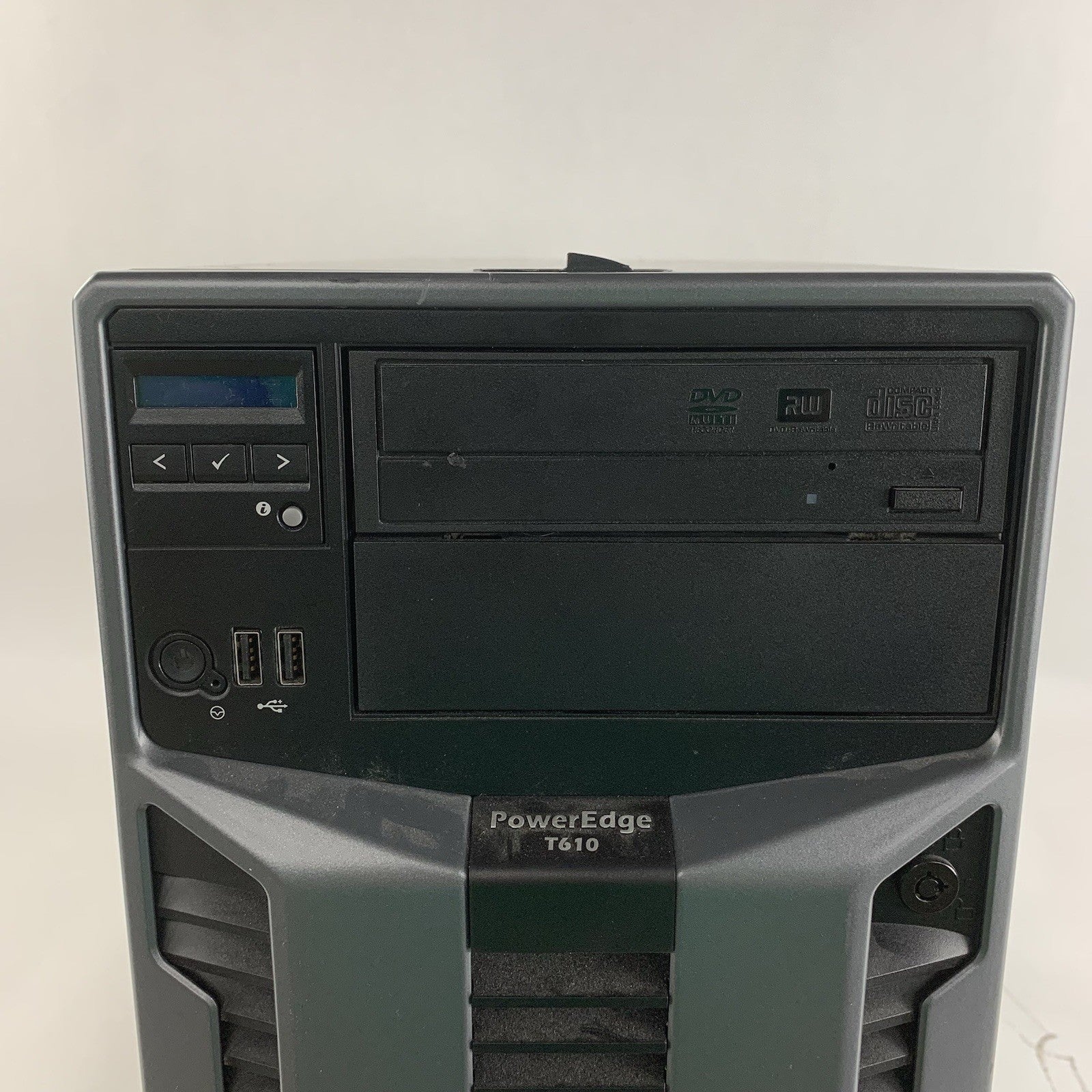 Dell PowerEdge T610 Server 2x Intel Xeon E5620 2.4GHz 16GB RAM No OS/HDD2