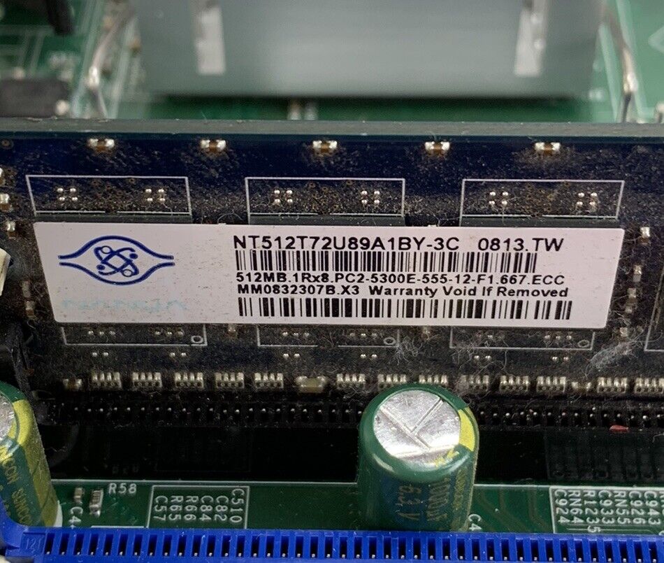 SuperMicro C25BC-Q Motherboard Intel Core 2 Quad 3GHz 512MB RAM w/Shield