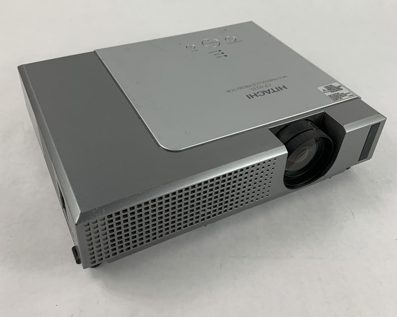 Hitachi CP-S335 LCD Projector 1288 Lamp Hours - No Remote or Filter Cover
