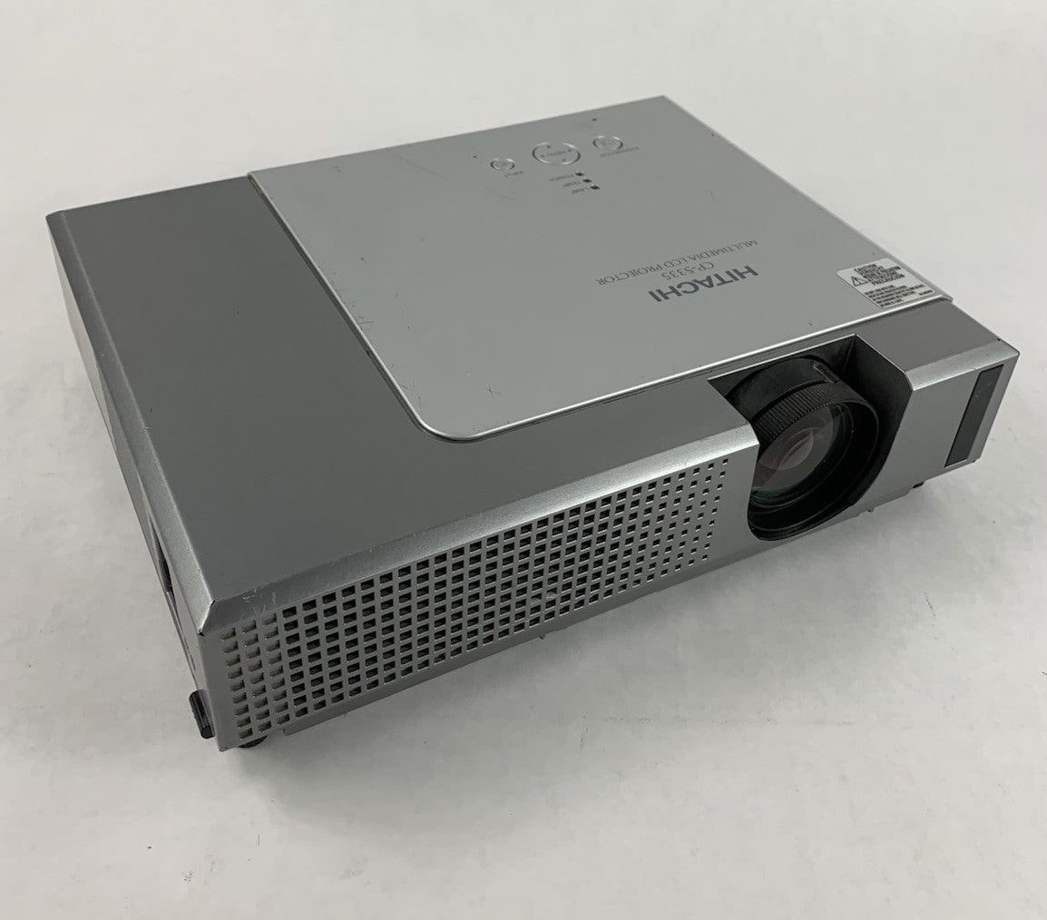 Hitachi CP-S335 LCD Projector 1288 Lamp Hours - No Remote or Filter Cover0