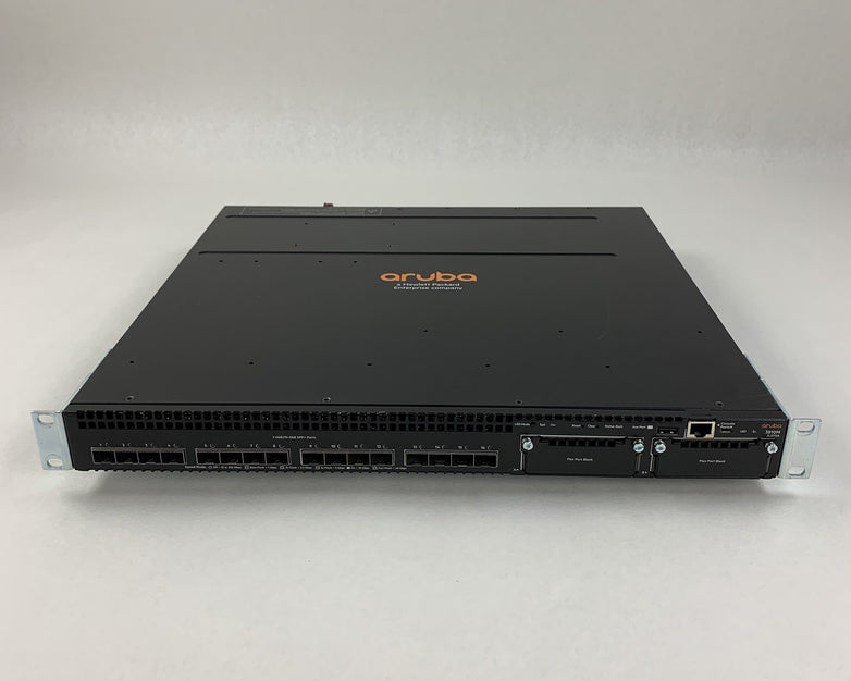 Aruba HP JL075A 3810M 16-Port SFP+ 2-Slot Managed Network Switch 1x Power Supply