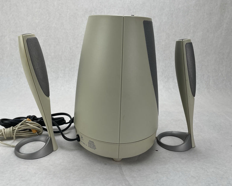 Harmon Kardon Computer Speakers HK695-01 Tested and Working Read Desc