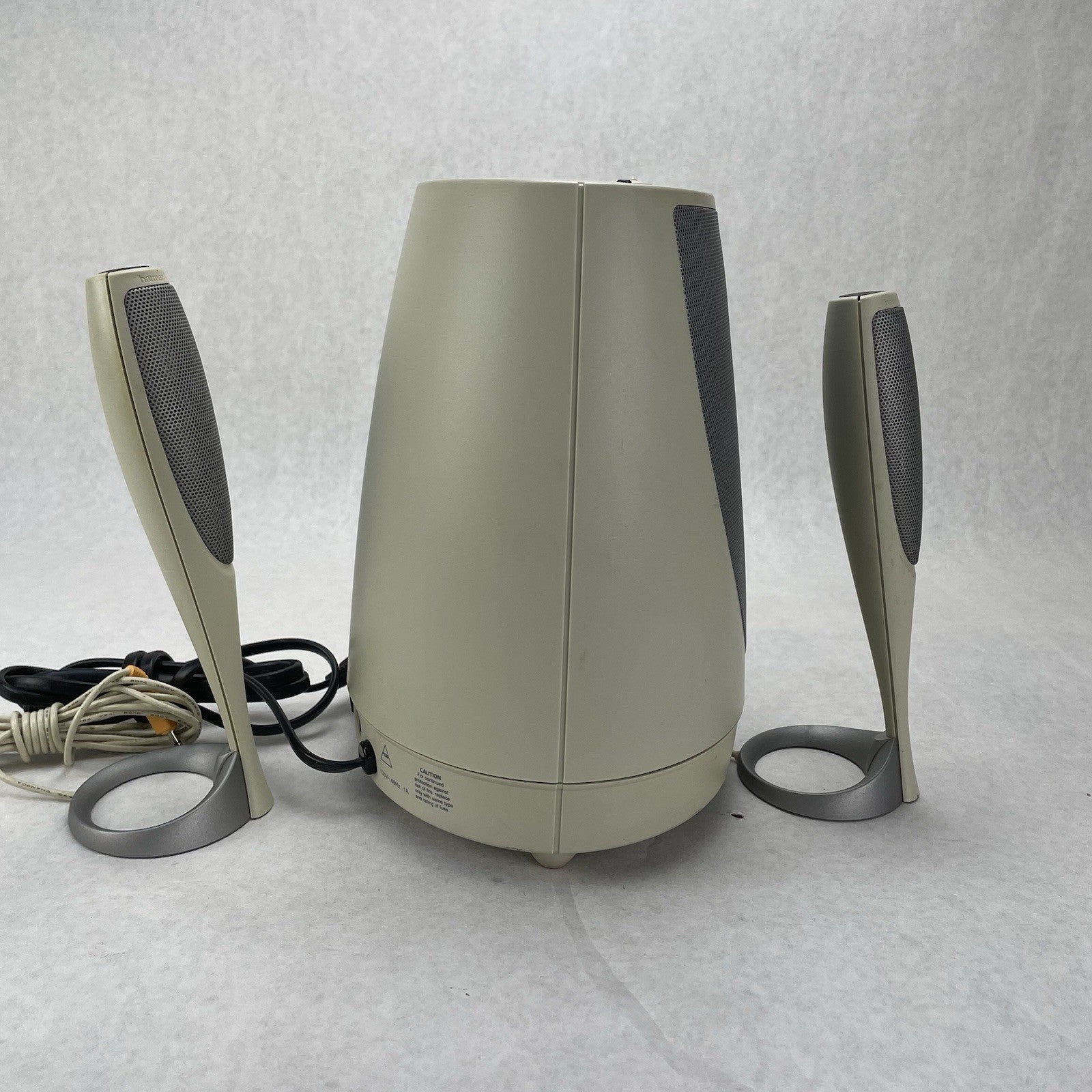 Harmon Kardon Computer Speakers HK695-01 Tested and Working Read Desc5