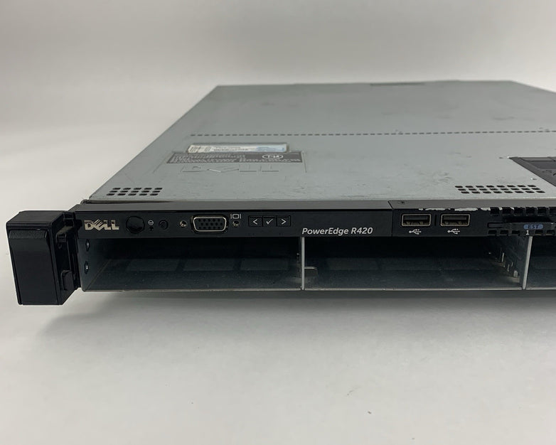Dell PowerEdge R420 Server 2x E5-2420 1.9 GHz 48 GB Ram Perc H310 No OS No HDD