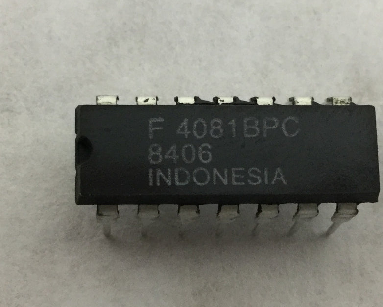 Genuine FAIRCHILD 4081BPC 14-Pin Dip Integrated Circuit  Lot of 25