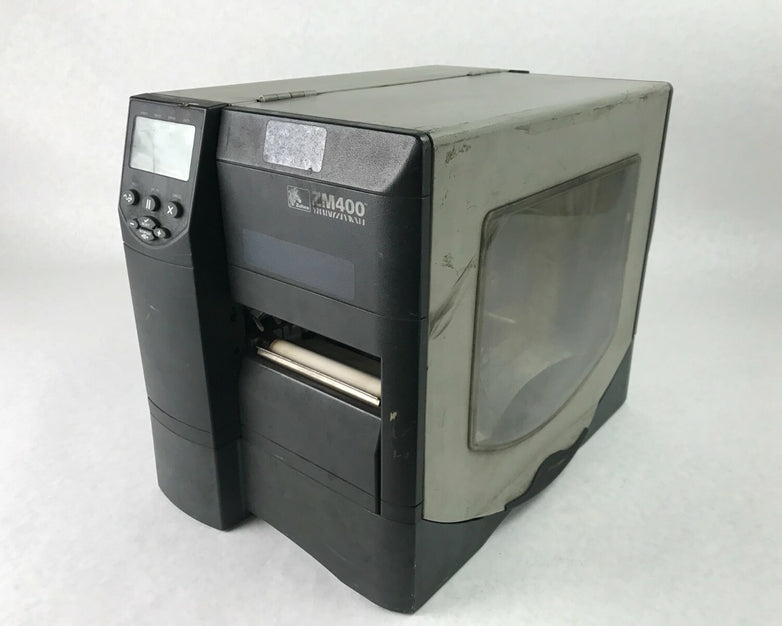Zebra ZM400 Thermal Label Printer USB Serial Parallel Network - Print Lines